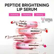 SKINTIFIC Hydrating & Glowing Lip Serum, Pelembap, Penambah Volume, dan Pencerah Bibir - 06 Merah Ceri - View 4