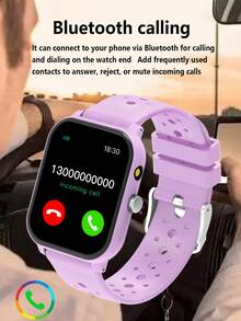 Smart Watch, Unisex, Wireless Voice Call, Weather Warning, Message Notification, Pedometer, Calorie Calculation, Call Log, Compatible With Android And IOS, Best Holiday Gift. - View 6