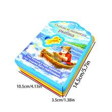1pc Multi-Option Russian Language Practice Book, The Golden Egg Of The Hen, The Fisherman And The Goldfish, The Emperor's New Clothes, And The Magic Lamp, The Little Match Girl, Little Red Riding Hood, EVA Material Soft Touch, Suitable For All Russian Language Learners, Office And Study Use, Holiday Gift - A - View 19