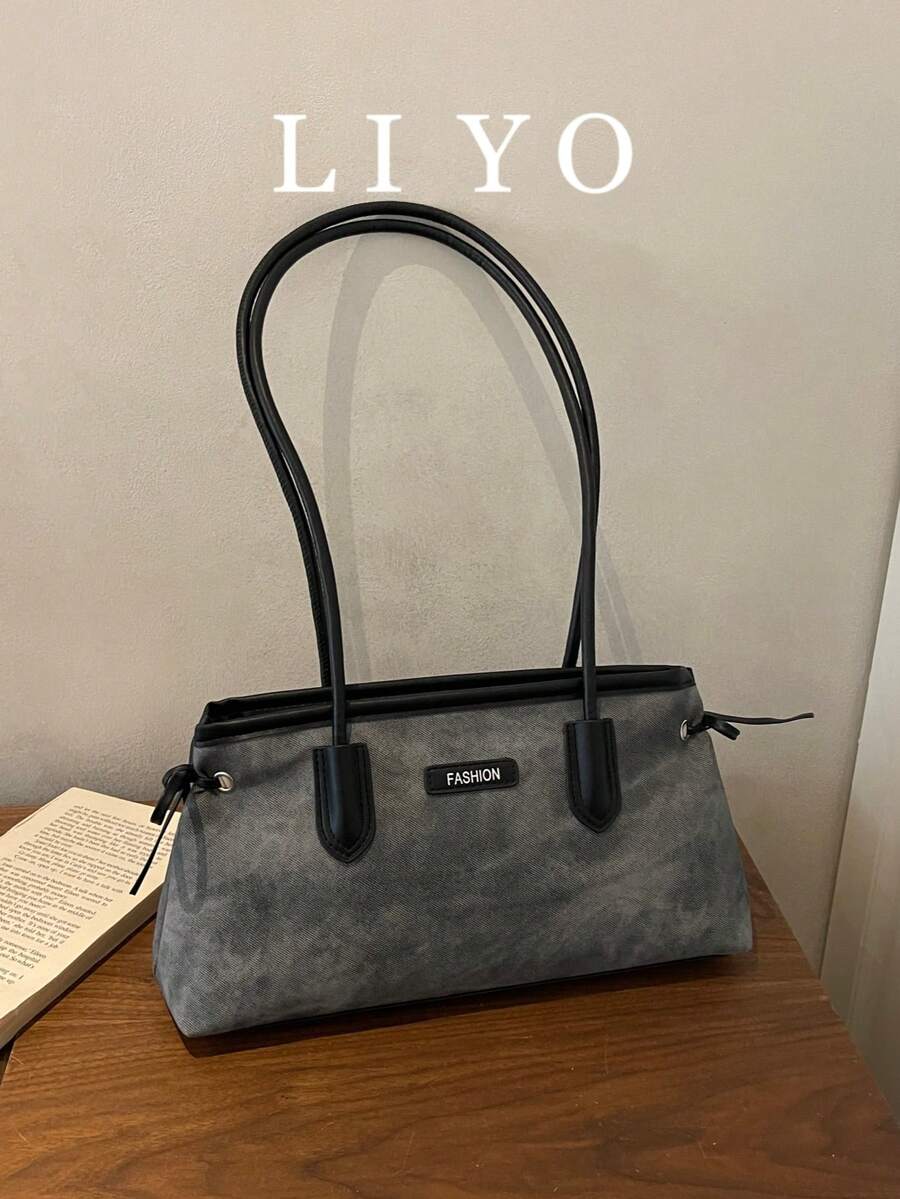 New Women's Shoulder Bag, Commuter Versatile Minimalist Style Underarm Bag