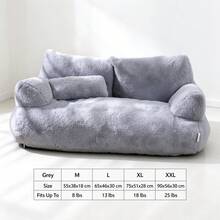 1pc Warm Pet Sofa Universal Removable Washable High Rebound Non-Collapse Cat Dog Couch Bed Indoor Home Use - Multicolor - View 26