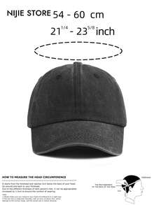 1pc Pink Vintage Washed Baseball Cap For Women, Warm And Windproof, Suitable For October Outfit, Gift For Family - A - View 2