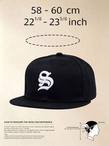 1 buah Topi Baseball Bertepi Datar dengan Bordir Huruf, Desain yang Dapat Diatur, Topi Pelindung Matahari Cocok untuk Mendaki Gunung, Perjalanan, dan Aktivitas Luar Ruangan - beraneka warna - View 9