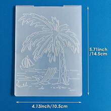 2D Embossing Folder, Butterfly Brick Stripe & Floral Mixed Pattern For Scrapbooking, Card Making, Journal Album DIY Paper Craft Decor - 2D-2 - View 24
