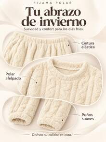 Women Lounge Sets - Beige - View 5