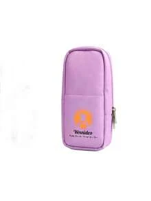 Upright Cosmetic Bag, Large Capacity Multi-Functional Portable Travel Business Toiletry Bag, Spacious Stationery Storage Bag, Multi-Compartment Design + Fabric + Mesh Pockets, Portable Skincare Products Storage, Gift For Women, Christmas Gift, Great Gift For Her,Pouch,Makeup Pouch,Travel Essential - Multicolor - View 18