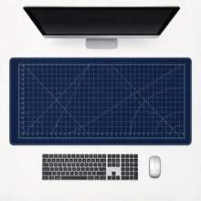 Cutting-Mat-White-On-Black Colorful Mouse Pad Office Gaming Laptop Deskmat Anime Mousepad Gamer Keyboard Mouse Mat Computer Accessories Computer Table Pads Waterproof Non-Slip Rubber Blotter Pad Antislip Base Gaming Esports User - View 26