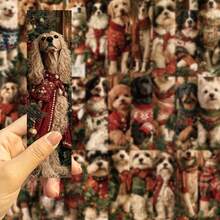 30pcs Christmas Dog Bookmark,Retro Festival, Teacher's Day, Suitable For Readers And Birthday Bookmarks - 1 Set - View 6