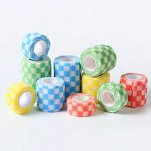 1/2/4/6 Rolls Colored Self-Adhesive Bandage, Student Writing Anti-Wear And Anti Cocoon Finger Bandage, Multi-Color Elastic Bandage, Soft Elastic Bandage, Practical Self-Adhesive Bandage Set, Self-Adhesive Elastic Bandage(2.5cm*200cm) - Multicolor - View 1