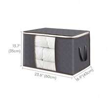 4* Large Anti Dust Clothes Storage Bag Quilt Blanket Storage Sort Home Organizer - View 9