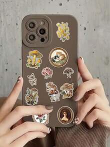 8pcs Retro-Style PET Stickers-Customizable For Bullet Journals, Phone Cases, Notebooks, Tablets, Skateboards, Guitars, And More. Perfect As Party Favors, Gifts, And Gift Accessories. - A - View 7