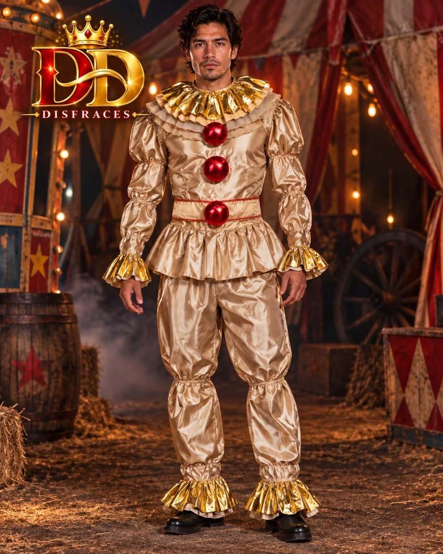 Men Cosplay Clothing - Camel - View 1