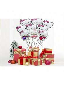 Foil Balloon Set Cute Cartoon Balloons Birthday Party Decor Supplies - As Shown In the Figure - View 3