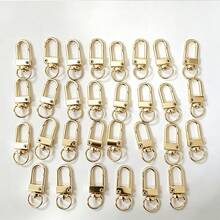 5/10/20/30/50Pcs Zinc Alloy Swivel Snap Hooks, Metal Trigger Clasps, DIY Hardware Accessories For Keychains, Bags & Bracelet Charms - Keychain - View 17