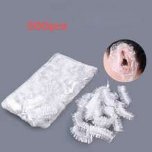 300/500/1000pcs Disposable Waterproof Ear Covers, Suitable For Dyeing, Display, Bathing, Beauty Care And Hair Washing, Prevent Water From Entering Ears - View 19