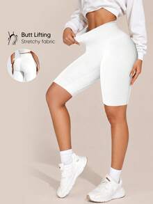 Women's Seamless Shaping Boxer Briefs, Tummy Control Shaping Shorts, Slimming Body Shaper, White - White - View 2