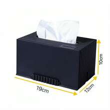 1pc/Minimalist Style/Tissue Box/Living Room/Multifunctional/Creative/High-End/Home Use/Storage Paper Box/Coffee Table/Spring/Dining Room/Phone Luxury Holder/High Aesthetic Value/Thickened PP Material/ - Multicolor - View 9