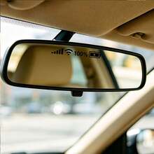 Creative Cell Signal WiFi Battery Indicator Car Mirror Decal, Funny ...