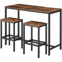 Folding Tables & Chairs - Brown - View 1