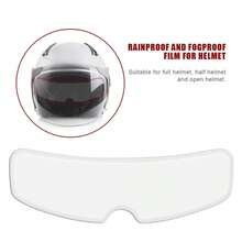 Rainproof And Anti-Fog Film Motorcycle Helmet Universal Waterproof Chopper Patch Moto Motorbike Helmets - A - View 3