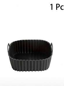 Air Fryer Silicone Liner, Air Fryer Silicone Baking Tray, Reusable Pizza & Fried Chicken Basket Silicone Mold For Oven, Baking Tools, Kitchen Accessories, Kitchen Gadgets - Multicolor - View 11