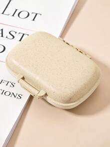 1pc 8-Compartment Daily Pill Box, Portable Weekly Travel Pill Box, Pocket Pill Box, Wallet Dispenser For Vitamins, Fish Oil, Moisture-Proof Pill Storage Container, Suitable For Carrying And Travel Essentials - Multicolor - View 14