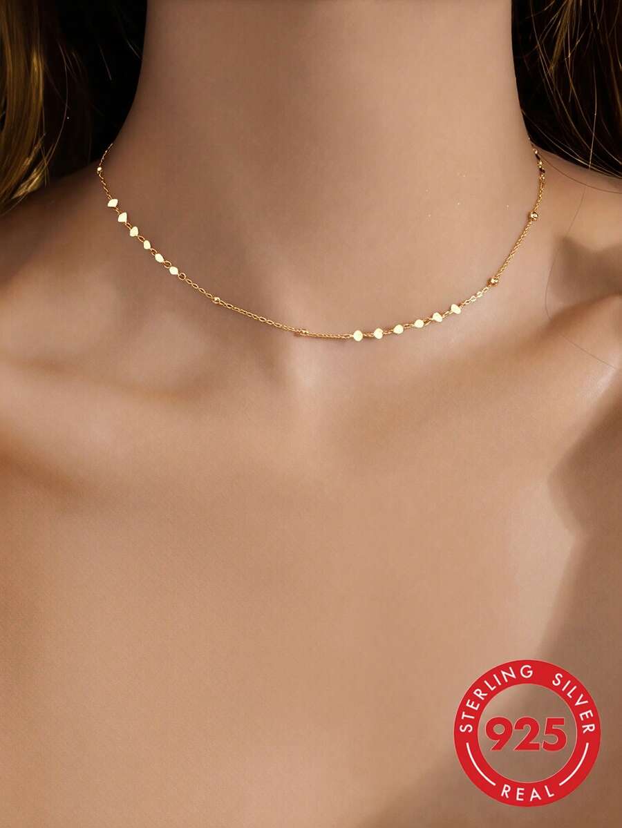 ELSEDES Kalung Rantai Halus - Emas - View 1