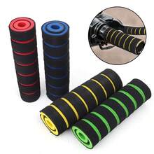 4pcs Motorcycle Universal Grip Comfort Sponge Foam Handle Bar - A - View 5