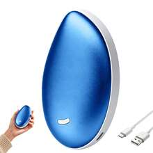 Double-Sided Heating Rechargeable Portable Hand Warmer, Essential For Winter Outdoor Camping And Hunting, Halloween And Christmas Gift - Single Pack - View 14