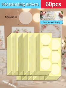 30-480pcs Personalized Removable Waterproof Transparent Sticker Set, Customizable Wedding Date/Name/Business Logo, Vinyl Material, 3-In-1 For Groomsmen Proposal Box/Bridesmaid Gift/Bachelorette Party Decor, Business Card Sticker + Water Bottle Label, Easter Egg Sticker/Graduation Commemorative Sticker/Birthday Party Decor Sticker, Teacher's Day Thank You Sticker - A Transparent Material (black Font) - View 44