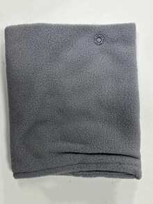 Button Adjustable Fleece Neck Gaiter For Men, Windproof Thick Winter Neck Warmer, Soft Polar Fleece Scarf, Outdoor Ski Cycling Cold Weather Neck Cover - Multicolor - View 3