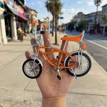 Meticulously Restored Racing Road Bike Model, Realistic Road Bike Model, Alloy Body, Smooth Rolling Wheels, Creative Collectible Gift, Desktop Ornament, Unique Birthday Gift For Classmates, Friends And Boyfriend - Multicolor - View 11