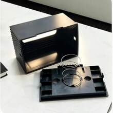 1pc/Minimalist Style/Tissue Box/Living Room/Multifunctional/Creative/High-End/Home Use/Storage Paper Box/Coffee Table/Spring/Dining Room/Phone Luxury Holder/High Aesthetic Value/Thickened PP Material/ - Multicolor - View 6