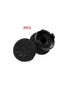 1 Pair Black Joystick Caps, Raised Anti-Slip Joystick Protective Caps, Game Controller Button Caps Accessories - View 4