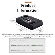 1pc Universal Car Armrest Pad, Armrest Box Heightening Pad, Storage Box, Tissue Box, Cup Holder, Multi-Functional Storage Organizer, Fashionable Car Interior Accessory, Black/Red/Beige/Coffee Brown, Multiple Colors Available - Multicolor - View 10