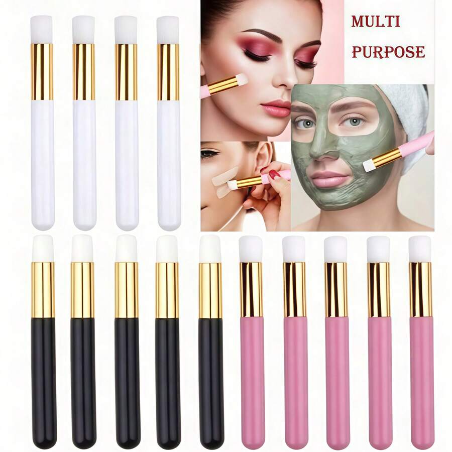 10/20 Pcs Eyelash Cleansing Brush, Eyelash Shampoo Brush, Eyelash Extension Removal Tool - Multicolor - View 1
