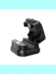 1/3/6pcs Magnetic Cable Organizer, Black & White Cable Clips, Compact & Durable, Suitable For Desktop/Wall Installation, Can Store Phone Cables And Chargers, Ideal For Tech Enthusiasts And Students, Includes Base And Clips, No Drilling Required, Universal Fit - Multicolor - View 2