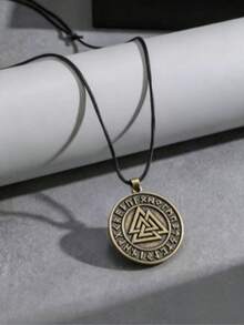 European & American Hot Selling Viking Rune Pendant Tree Of Life Pendant Necklace (Adjustable Length) - Pendant Necklace - View 16