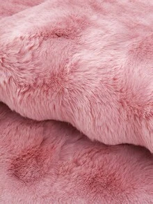 1pc French Luxury Pink 3D Bubble Plush Foot Mat, Oval Shaped Rug, Square Fluffy Soft Bedside Mat, Warm Fuzzy Mat For Winter, Minimalist Decorative Mat For Living Room, Suitable For Daily Use, Christmas, New Year And Other Holidays, Bathroom Mat, Bathroom Rug, Bedside Rug, Floor Mat, Home Decor, Home Decor, Area Rug, Bedroom Rug, Washable Rug - Multicolor - View 5