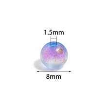 200pcs Colorful High-Quality 8mm Random Mixed Glass Seed Beads - Round ...
