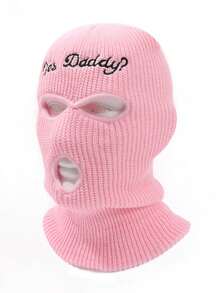 1pc Unisex Brimless Knit Beanie - A - View 4
