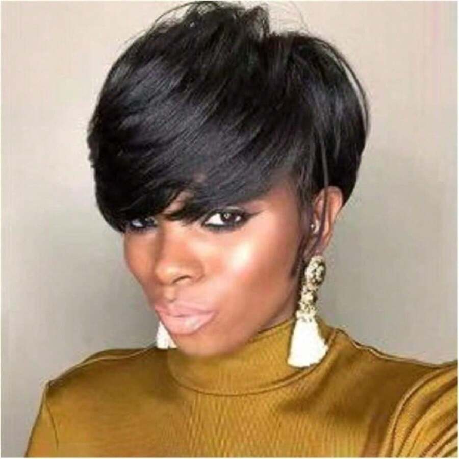 Hair Accessories Wig - Black - View 1