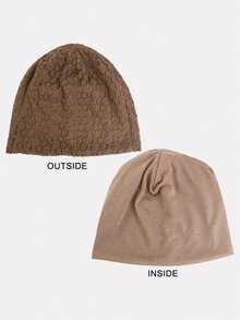 1PC Women's Double Layer Lace Headwrap Turban Cap, Suitable For Daily Use - Multicolor - View 3