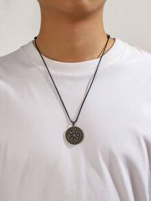 European & American Hot Selling Viking Rune Pendant Tree Of Life Pendant Necklace (Adjustable Length) - Pendant Necklace - View 23