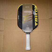 匹克球拍 SYPIK TRITON 5 PRO ULTIMATE，T700 碳纖維表面，USAPA 認證，16mm 聚丙烯蜂巢芯，增強抓地力與旋轉性能，適合初學者 - 淺灰色 - 查看 6