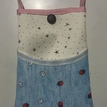 Cute Strawberry Colorblock Handbag, Snap Closure Cartoon Print Portable Storage Bag, Can Hold Phone And Coins, Suitable For Girls And Students, For Carrying Small Items, Holiday Birthday Gift, Daily Shopping Outing Home Storage Use - Multicolor - View 11