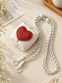 OBOVAY 2pcs/1pc Love Travel Coin Purse, Snap Button Design, Can Store Jewelry, Coins, Keys, Etc., Suitable For Home Daily Storage, Vanity Storage, Travel And Leisure - View 15