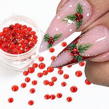 Charm trang trí móng tay 3D Giáng sinh, đá đính móng DIY làm manicure - Nhiều màu - Xem 10