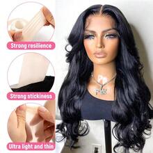 Silicone Fake Scalp Tape For Wig Surface Refinement, Lace Wig Grid & Knot Concealing Tape Eraser, Smooth Finish & Easy To Use (Natural) - 2PC - View 8