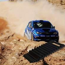 1pc Multi-Functional Portable Rubber Anti-Slip Traction Mat - Suitable For Ice, Mud, Sand And Gravel Surfaces; Outdoor Tire Swamp And Desert Rescue Board, With Emergency Towing Mat - Heat Resistant, Wear-Resistant, Easy To Install For Cars, All-Terrain Vehicles. Essential Car Accessory For All Seasons - Multicolor - View 8